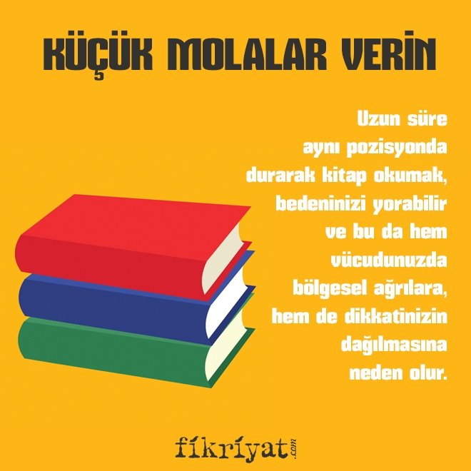 KÜÇÜK MOLALAR VERİN