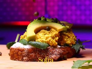 Tofulu Ekmek Üstü Kahvaltılık