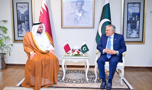 Qatar, Pakistan discuss Gaza, economic partnership