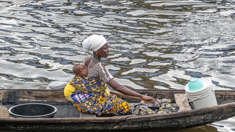 Drone captures Benins water village, Ganvie, thriving like Africas Venice
