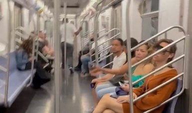Shocking video reveals bloody NYC subway slash victim chasing attacker as bystanders seem unresponsive