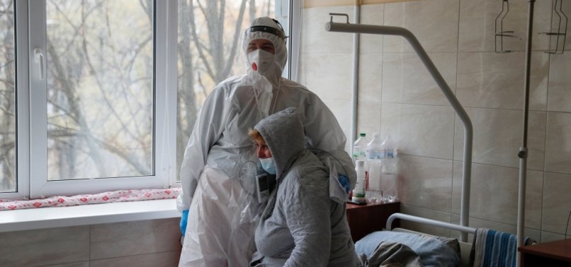 UKRAINE REPORTS RECORD HIGH FOR DAILY CORONAVIRUS CASES