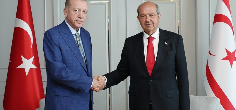 ERDOĞAN CONGRATULATES TATAR ON TRNCS 41ST ANNIVERSARY