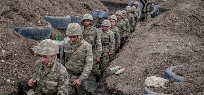 AZERBAIJANI ARMY RESUMES MILITARY OPERATIONS TO LIBERATE UPPER KARABAKH FROM ARMENIAN OCCUPIERS