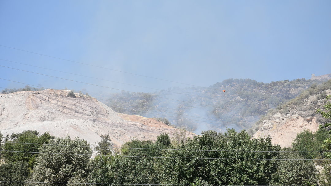 ŞIRNAK’TAKİ YANGIN KONTROL ALTINDA