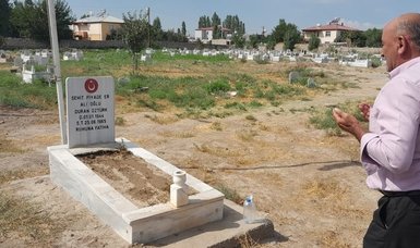 59 years of longıng ends: Halil Öztürk found the grave of his martyr father