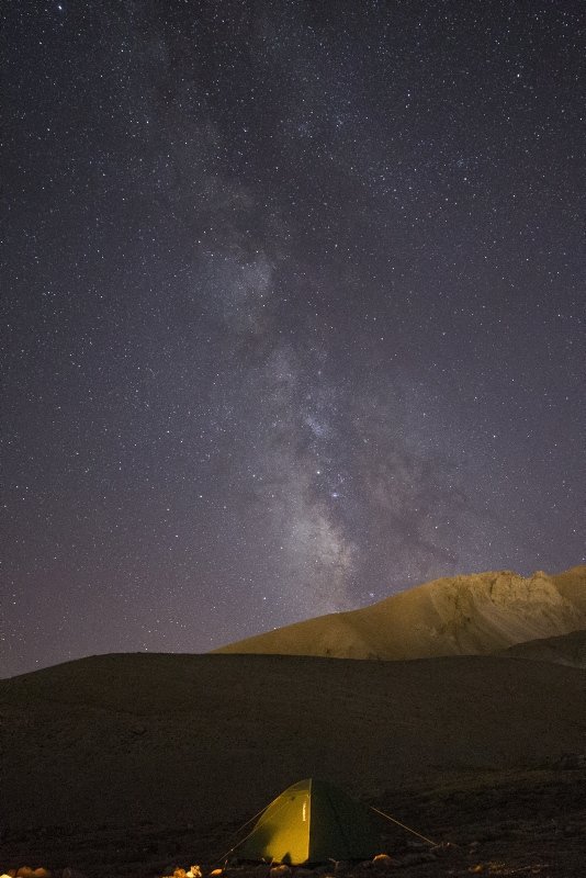 Erciyes’te samanyolu