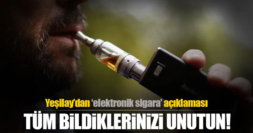Elektronik sigara kansere neden oluyor!