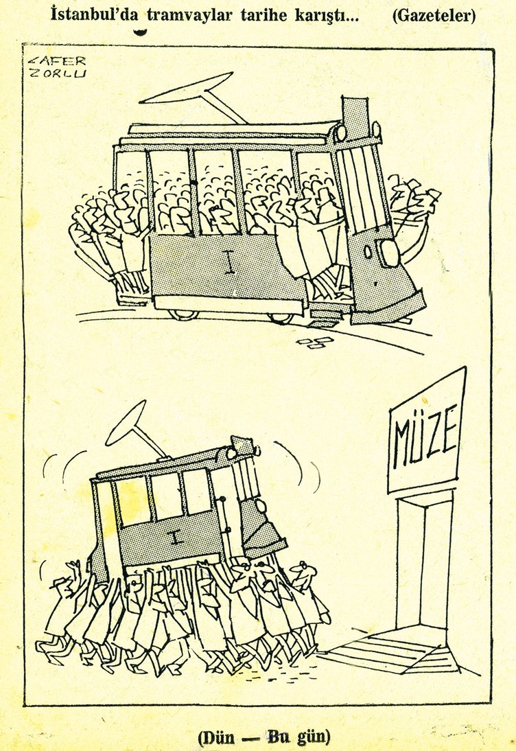 100 yıllık karikatürlerle: