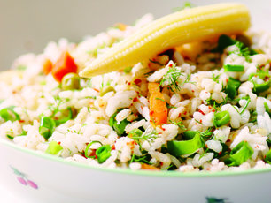 Dereotlu Pirinç Salatası