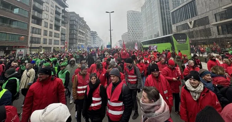 Belçika’da 3 günlük grev başladı
