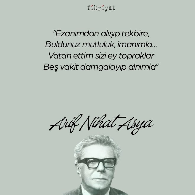 Arif Nihat Asya kimdir?