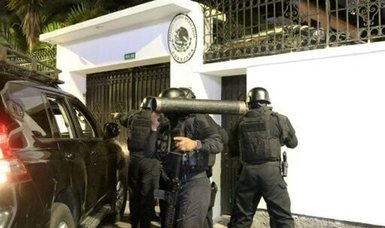 Diplomatic storm grows after Ecuadorian raid at Mexican embassy