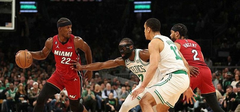 JIMMY BUTLER, HEAT TOPPLE CELTICS TO STEAL GAME 1 OF ECF