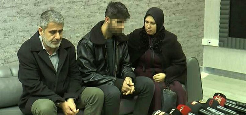 KURDISH FAMILY THAT JOINED ANTI-PKK SIT-IN REUNITE WITH THEIR KIDNAPPED SON AFTER FOUR YEARS