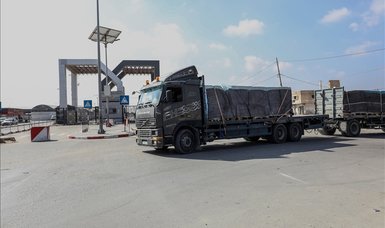 Another 155 aid trucks cross into Gaza: Palestinian Red Crescent