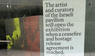 Artist shutters Israel Venice pavilion until Gaza ceasefire deal made