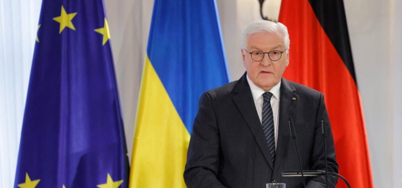 CHINA SHOULD ALSO TALK TO KYIV IF IT WANTS PEACE IN UKRAINE: GERMAN PRESIDENT