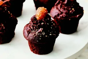 Kestaneli Çikolatalı Muffin