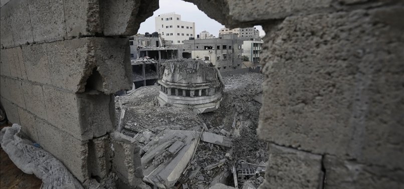 ISRAELI BOMBING DESTROYED 26 MOSQUES ACROSS GAZA: MINISTRY