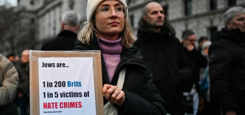Thousands attend march against anti-Semitism in London