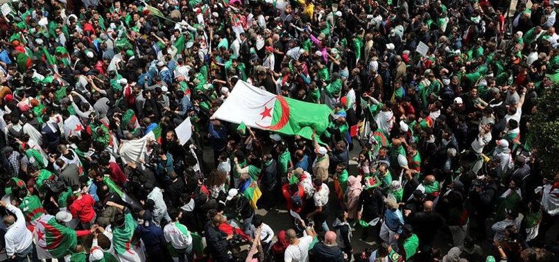 ALGERIANS DEMAND DEPARTURE OF BOUTEFLIKA-ERA OFFICIALS