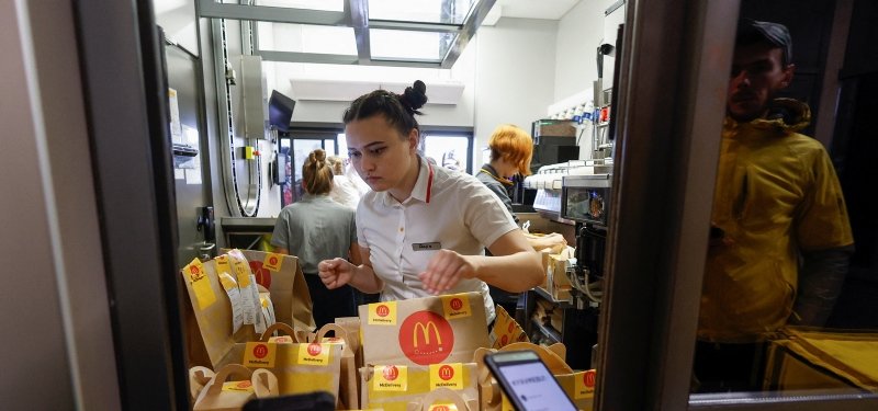 McDonald's re-opens in war-torn Ukraine, only delivers for now