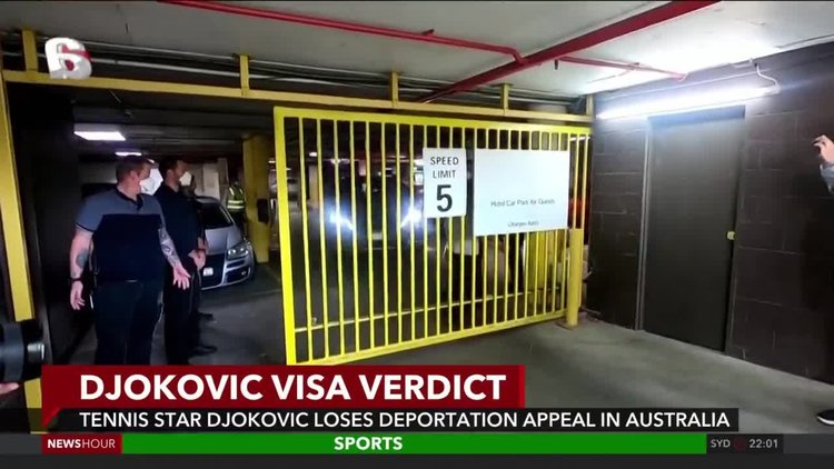 Tennis star Djokovic loses deportation appeal in Australia
