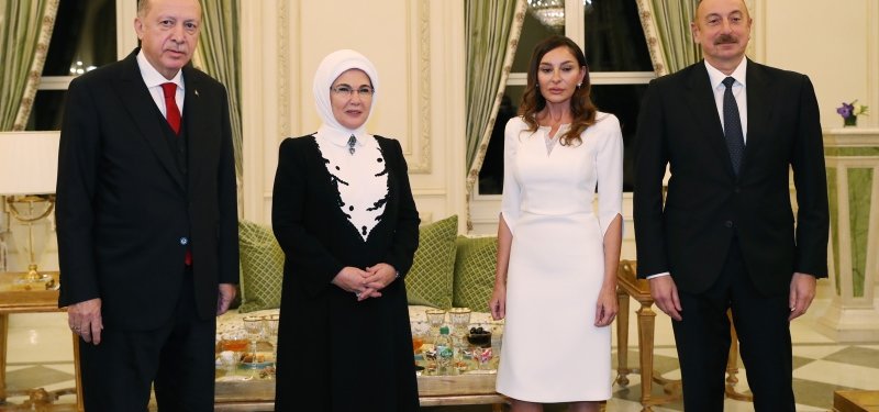 Turkish first lady Emine Erdoğan shares joy of Azerbaijan at parade