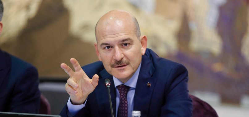 TURKEYS INTERIOR MINISTER SOYLU SAYS FOREIGN DAESH TERRORISTS WILL BE SENT BACK TO THEIR COUNTRIES