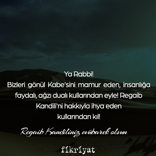 Regaip Kandili Mesajları: Uzun, Resimli, Dualı, Kısa, Hadisli Regaip Kandil Mesajları