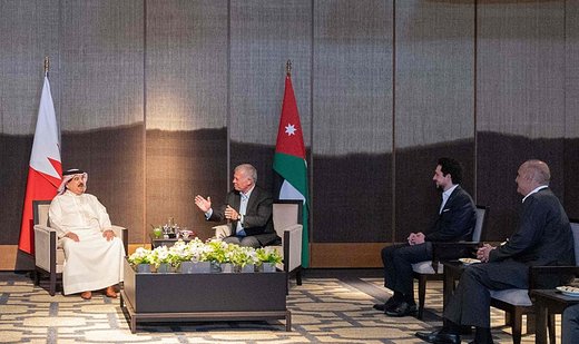 Jordan’s king discusses Gaza, regional tensions with Bahraini counterpart