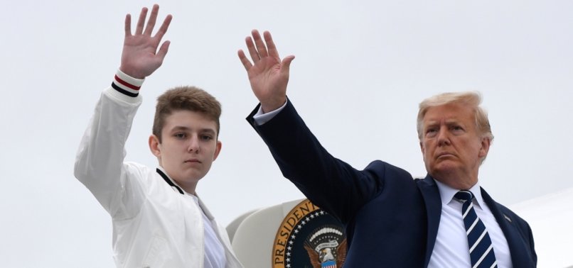 TRUMPS YOUNGEST SON BARRON CONTRACTED COVID-19