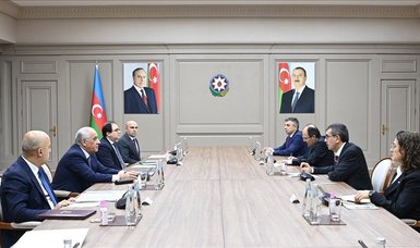 Azerbaijani Prime Minister Asadov meets Turkish Education Minister Tekin
