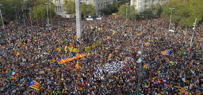 MORE VIOLENCE FEARED AS CATALAN SEPARATISTS CALL FOR NEW PROTEST
