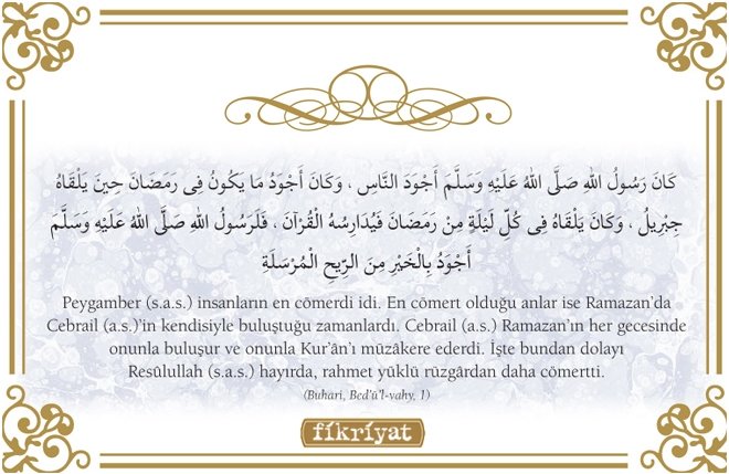 Ramazan ile ilgili 40 hadis