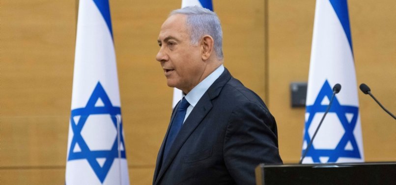 NETANYAHU ACCUSED OF TRYING TO SAVE HIMSELF AT COST OF PALESTINIAN BLOOD’