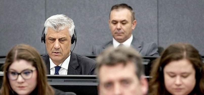 FORMER KOSOVO PRESIDENT THACI PLEADS NOT GUILTY TO WAR CRIMES