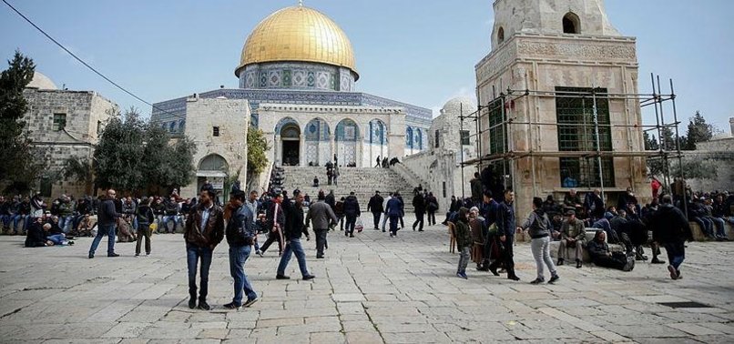 SCORES OF JEWISH SETTLERS STORM AL-AQSA FOR PASSOVER