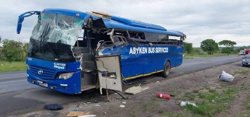 24 DEAD IN ZAMBIA BUS ACCIDENT