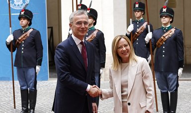 Italy’s premier meets NATO head to prepare for next summit, address key issues