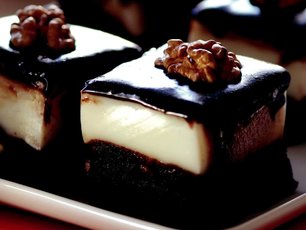 Kremalı Brownie
