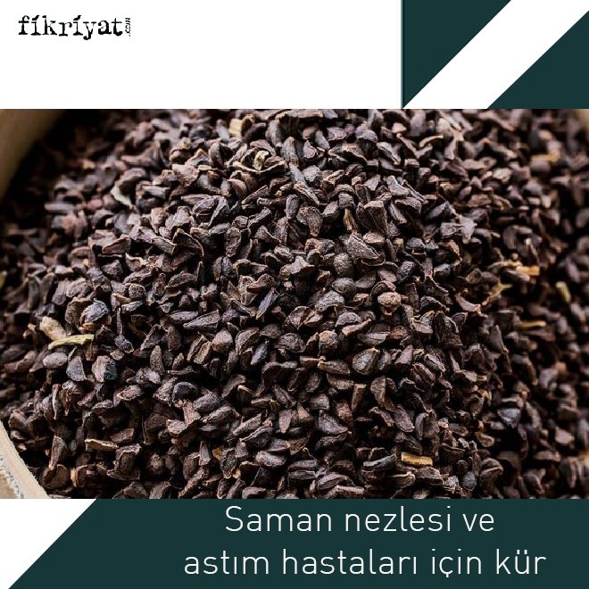SAMAN NEZLESİ VE ASTIM İÇİN KÜR