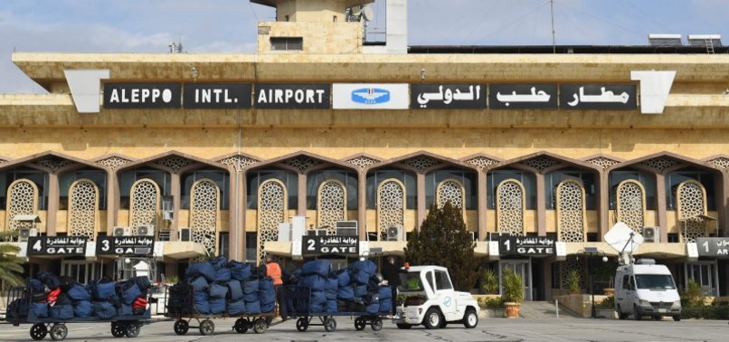 ISRAELI AIRSTRIKE TARGETS ALEPPO AIRPORT: SYRIA