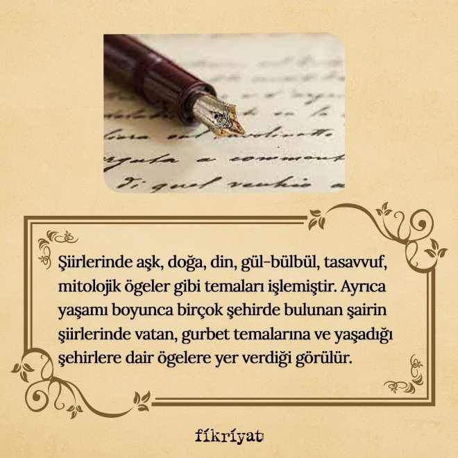 Şiire getirdiği yenilikler