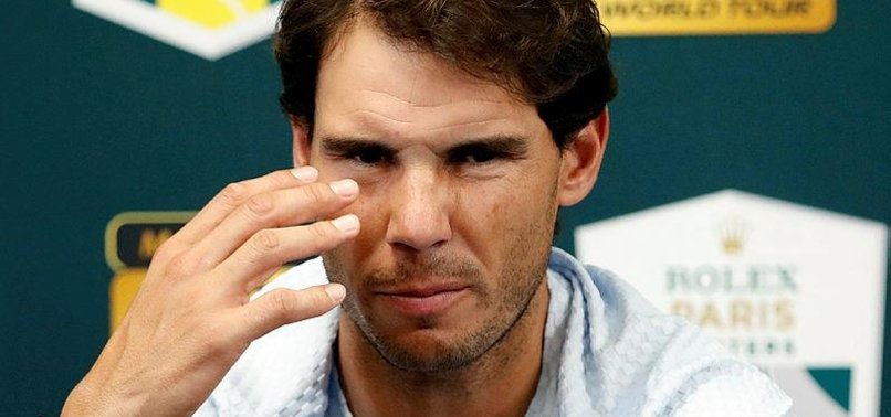 NADAL CONFIRMS SEASON FINISHED DUE TO INJURY