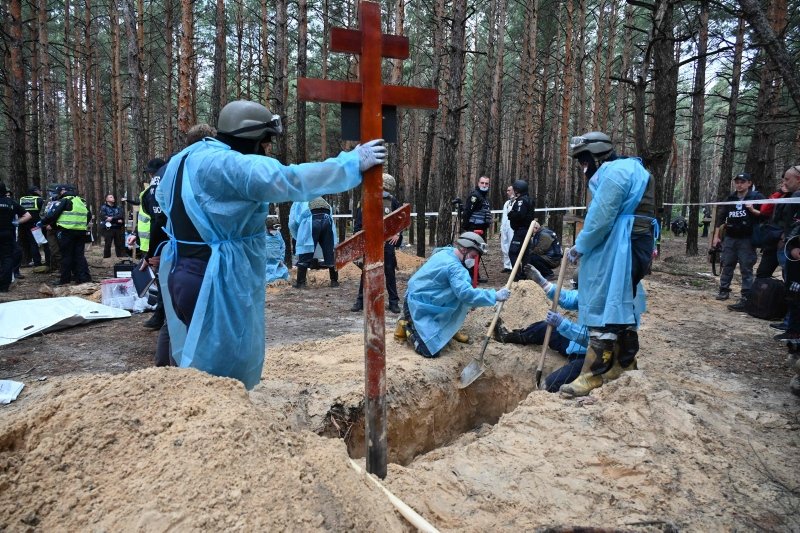 European Union call for establishment of international tribunal for war crimes in eastern Ukrainian city of Izyum