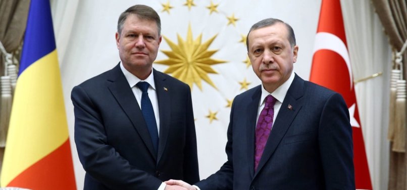 TURKISH, ROMANIAN PRESIDENTS DISCUSS BILATERAL TIES, REGIONAL ISSUES