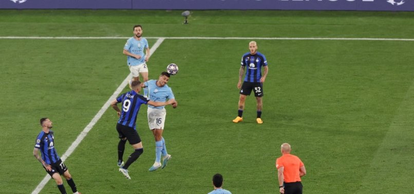 MAN CITY AND INTER GOALLESS AT HALFTIME IN CHAMPIONS LEAGUE FINAL