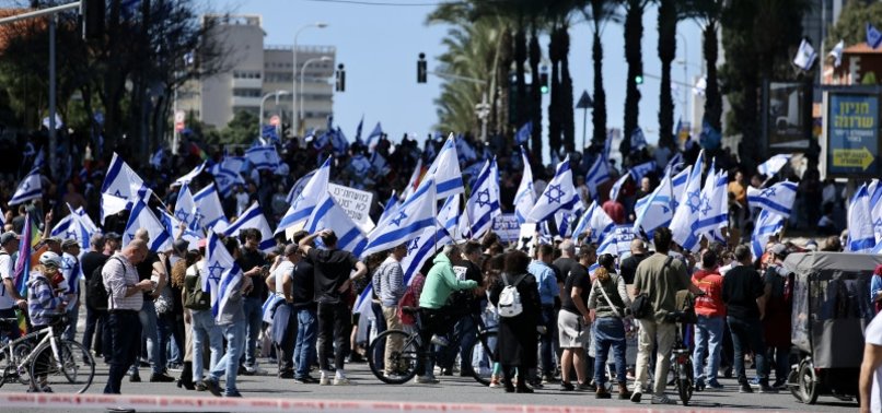 ISRAELIS CONTINUE ANTI-GOVERNMENT RALLIES ON DAY OF ESCALATING RESISTANCE